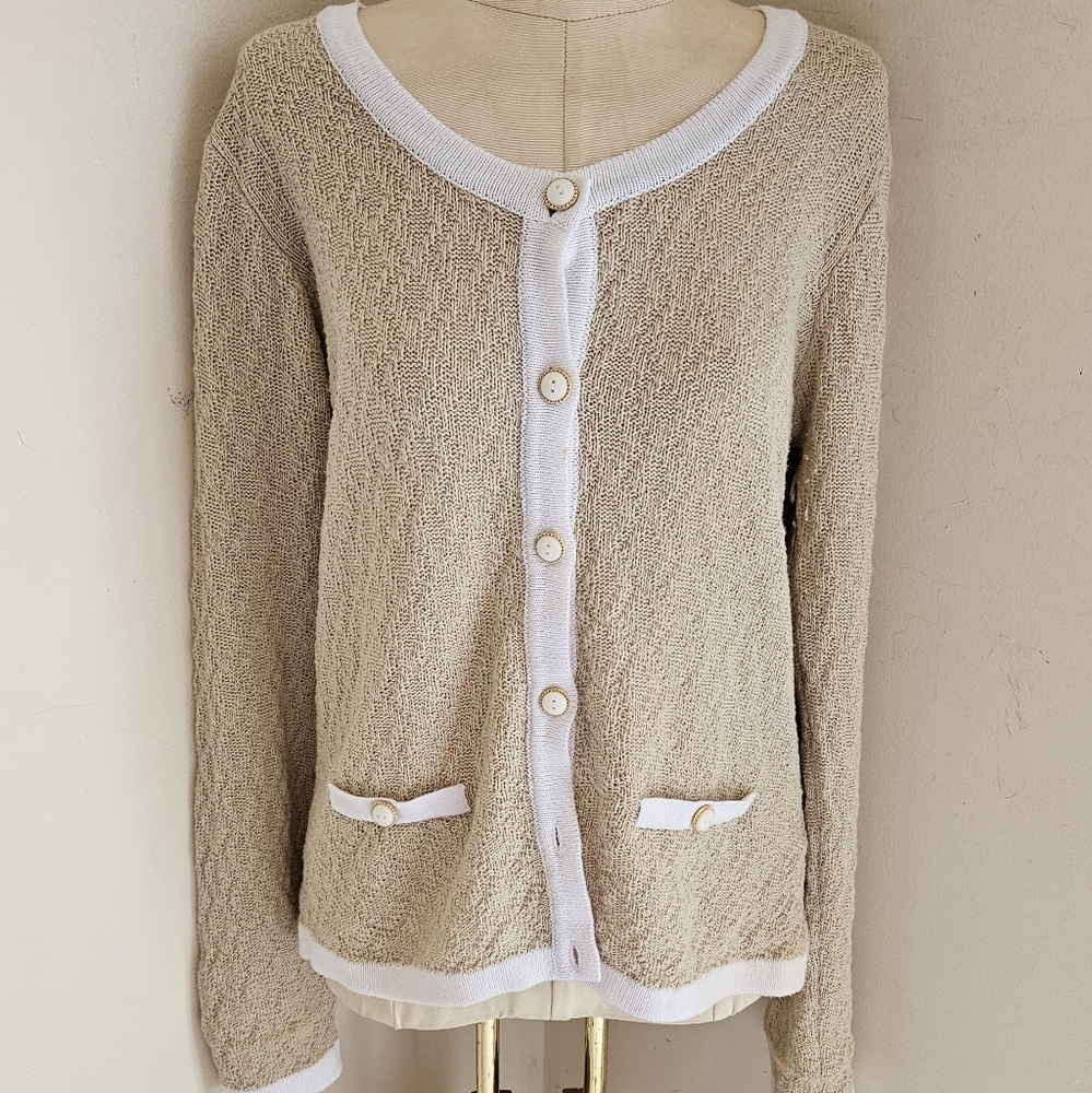 AIDA MADE IN ITALY 🇮🇹 ELEGANT COTTON BLEND SWEATER